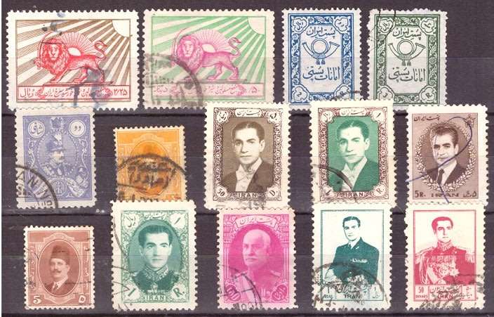 IRAN SELECTION BID PER STAMP TO TAKE ALL CARD EXCLUDED