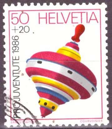 SWITZERLAND  1986 Pro Juventute - Toys UNH CV R4