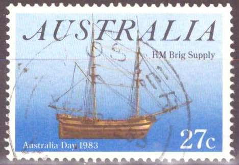 AUSTRALIA  1983 Australia Day SHIP UNH