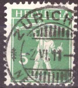 SWITZERLAND  1909 -1911 Wilhelm Tell`s Son ULH CV R8