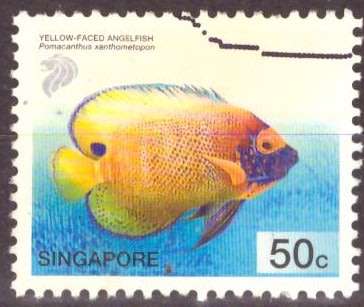 SINGAPORE  2001 Marine Fish UNH CV R8