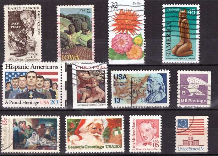 USA SELECTION BID RE STAMP TO TAKE ALL CARD EXCLUDED.