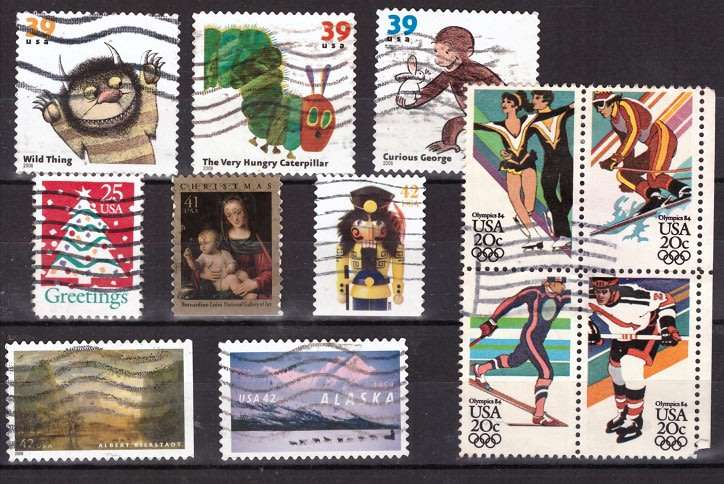 USA SELECTION BID RE STAMP TO TAKE ALL CARD EXCLUDED.