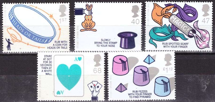 GB 2005 The 100th Anniversary of the Magic Circle UMM SET CV R180