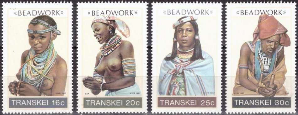TRANSKEI 1987 Transkei Beadwork UMM SET