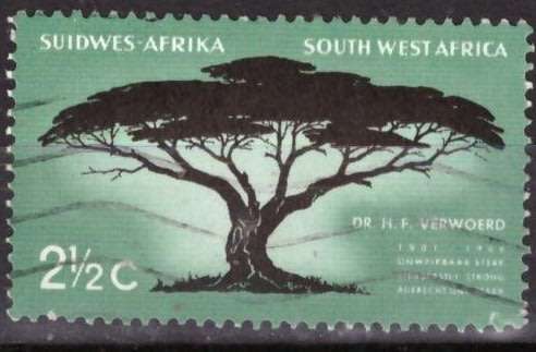 SWA 1967 The Death of Hendrik Verwoerd, 1901-1966 ULH CV R4