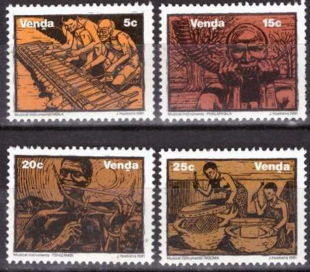 VENDA 1981 Musical Instruments UMM SET