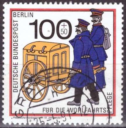 BERLIN 1989 Charity Stamps UNH CV R117 SG B833