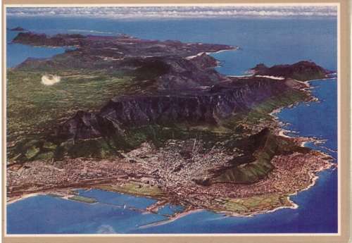 OLD UNUSED POST CARD CAPE TOWN
