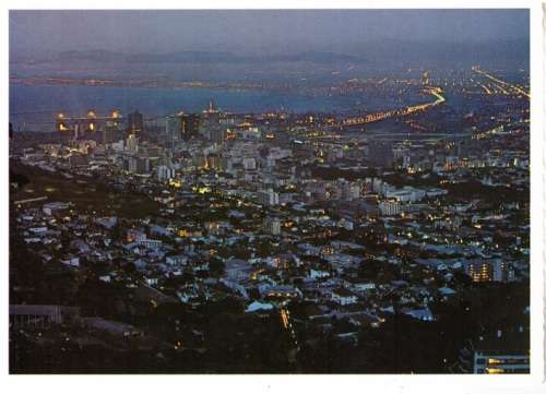 OLD UNUSED POST CARD CAPE TOWN