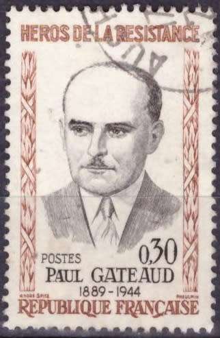 FRANCE 1961 Heroes of the resistance UNH CV R24