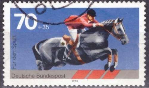 GERMANY 1978 Horse Racing ULH CV R94.50 SG 1849