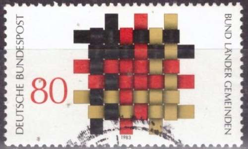 GERMANY 1983 The Fundamental Ideas of Democracy ULH CV R16.80 SG 2044