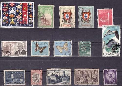 UNCHECKED WORLD SELECTION BID PER STAMP TO TAKE ALL CARD EXCLUDED