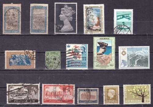 UNCHECKED WORLD SELECTION BID PER STAMP TO TAKE ALL CARD EXCLUDED