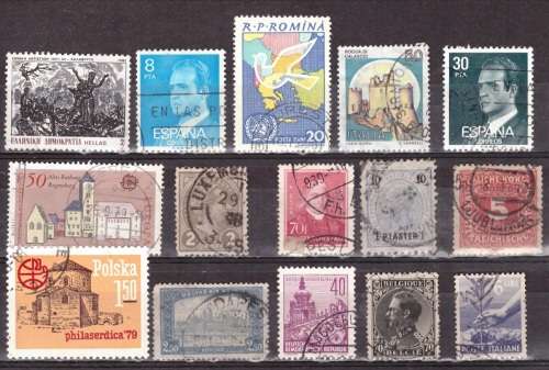 UNCHECKED WORLD SELECTION BID PER STAMP TO TAKE ALL CARD EXCLUDED