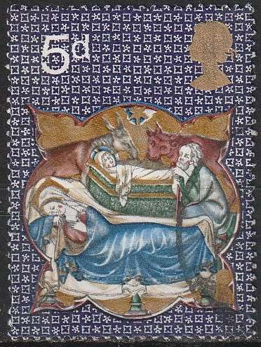 GB 1970 Christmas Stamps ULH CV R2.20 SG839