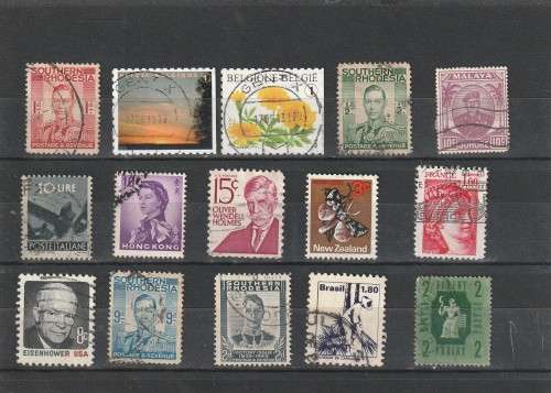 UNCHECKED WORLD SELECTION BID PER STAMP TO TAKE ALL CARD EXCLUDED