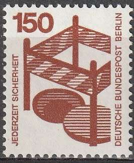 BERLIN 1971 Information about Accidents UMM CV R214.50 SG B406