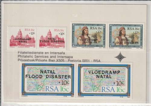 RSA 1988 Natal Flood Relief Fund