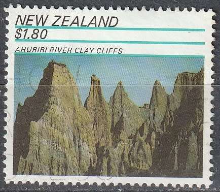 NEW ZEALAND 1991 Rock Formations  ULH CV R33 SG 1619
