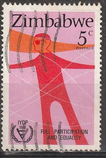 ZIMBABWE 1981 International Year of Disabled Persons ULH CV R2.20 SG 602