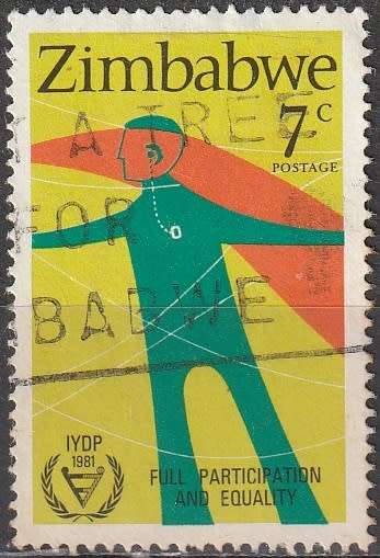 ZIMBABWE 1981 International Year of Disabled Persons ULH CV R2.20 SG 603