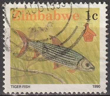 ZIMBABWE 1990 Wildlife ULH CV R4.40 SG 768