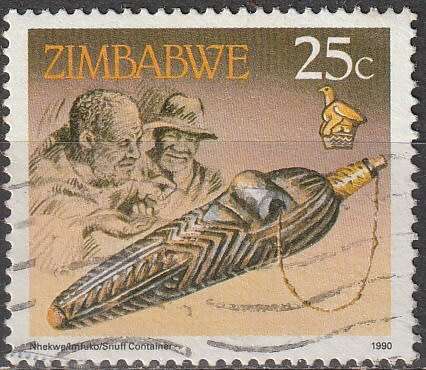 ZIMBABWE 1990 Cultural Artifacts ULH CV R4.40 SG 777