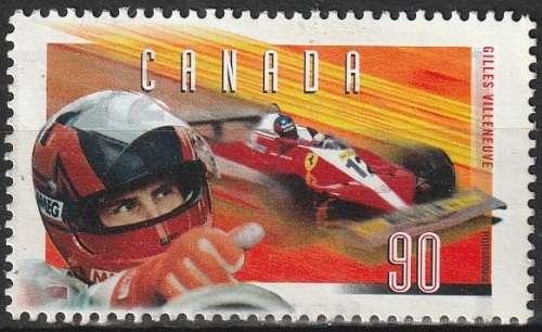 CANADA 1997 Formula One The 15th Anniversary of the Death of Gilles Villeneuve ULH CV R49.50 SG 1734
