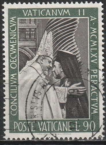 VATICAN CITY 1966 The Church Council ULH CV R3.30 SG 486
