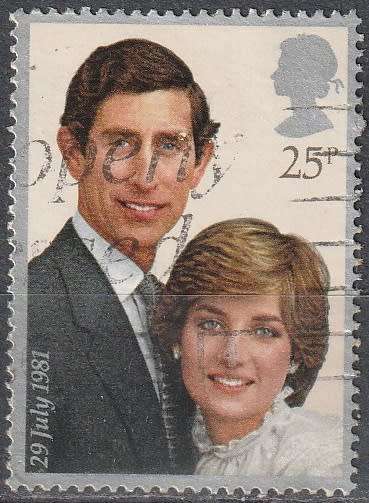 GB 1981 Wedding of Prince Charles and Lady Diana Spencer ULH SG 1161
