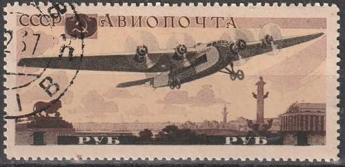 THEMATIC AIRCRAFT RUSSIA 1937 ULH CV R126.50 SG 752