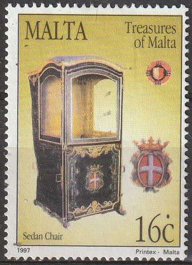 MALTA 1997 Treasures of Malta ULH SG 1044