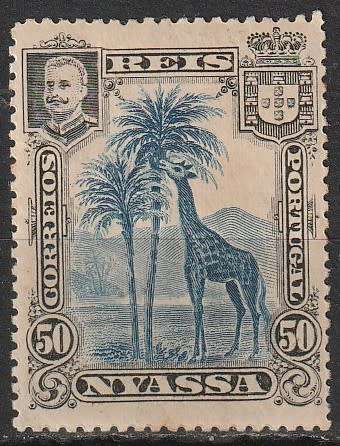 NYASSA COMPAMY 1901 Giraffe MM SG 33