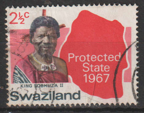 SWAZILAND 1967 Autonomy ULH SG 189