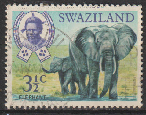 SWAZILAND 1969 Native Wild Animals ULH SG 165