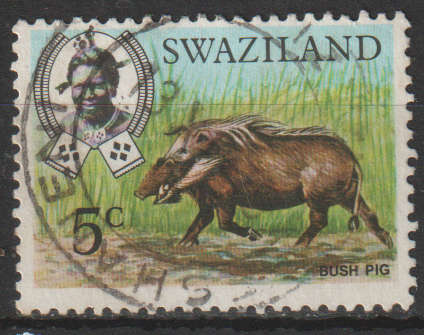 SWAZILAND 1969 Native Wild Animals ULH SG 166
