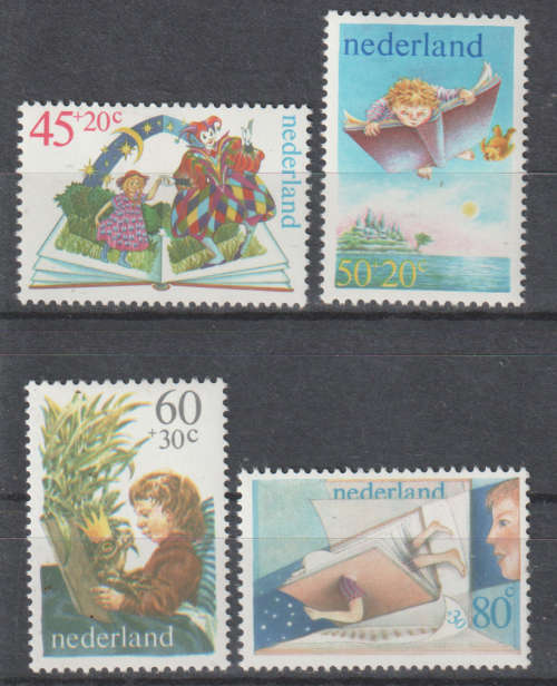 NETHERLANDS 1980 Child Care FINE MINT SG 1348-51