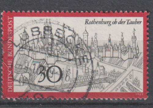 GERMANY 1969 Rothenburg ob der Tauber ULH SG 1503