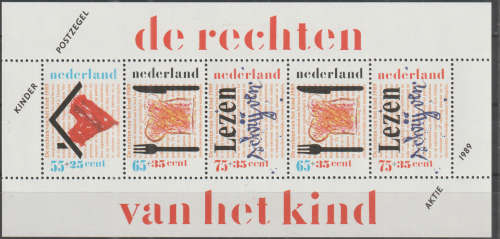 NETHERLANDS 1989 Child Care UMM SG MS1565