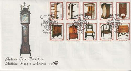 SOUTH AFRICA 1992 Antique Cape Furniture 5.20
