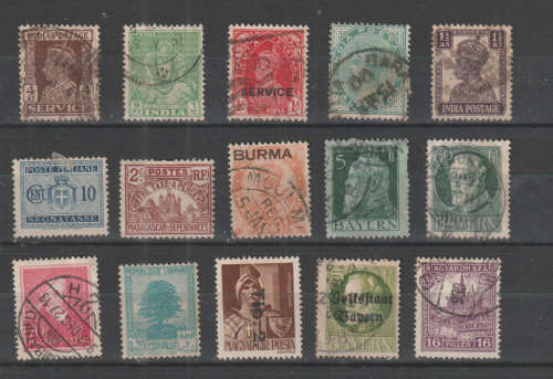 WORLD SELECTION BID PER STAMP TO TAKE ALL CARD EXCLUDED