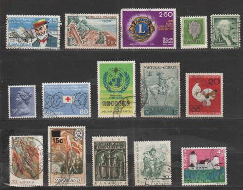 WORLD SELECTION BID PER STAMP TO TAKE ALL CARD EXCLUDED