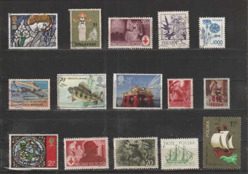 WORLD SELECTION BID PER STAMP TO TAKE ALL CARD EXCLUDED