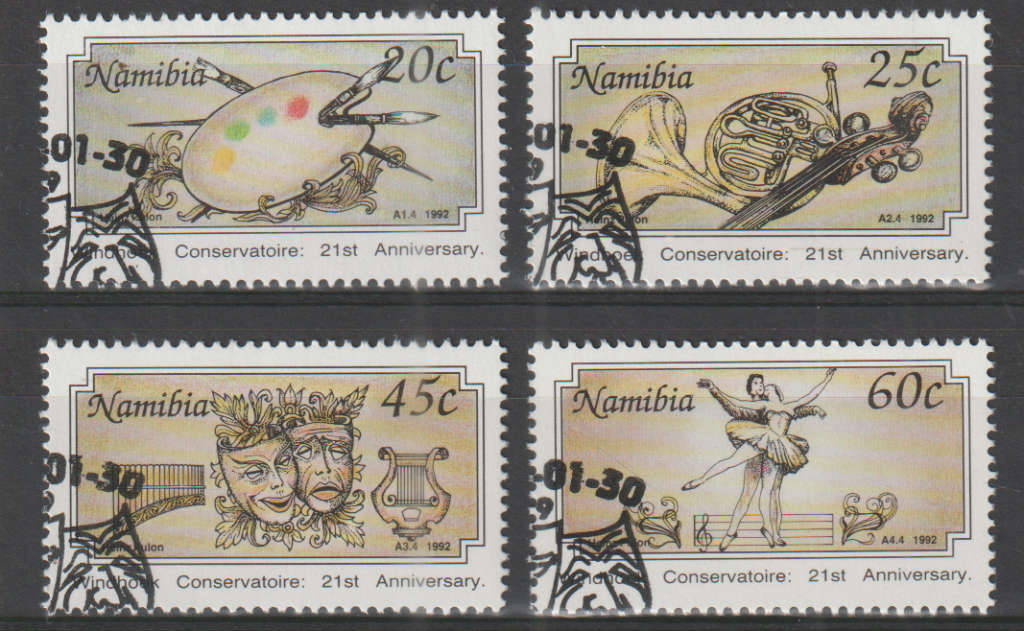 NAMIBIA 1992 The 21st Anniversary of Windhoek Conservatory  CTO