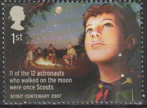 ENGLAND 2007 EUROPA Stamps - The 100th Anniversary of Scouting UMM SG 2758