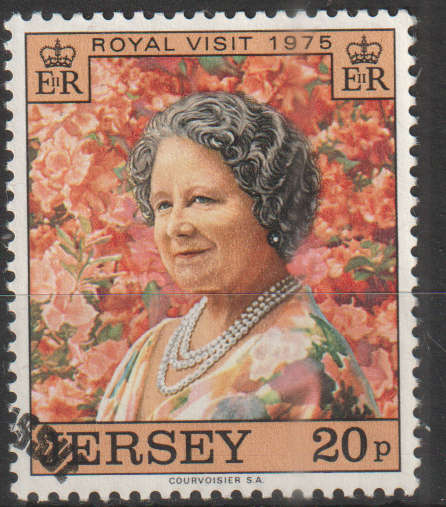 JERSEY 1975 Royal Visit ULH SG 123