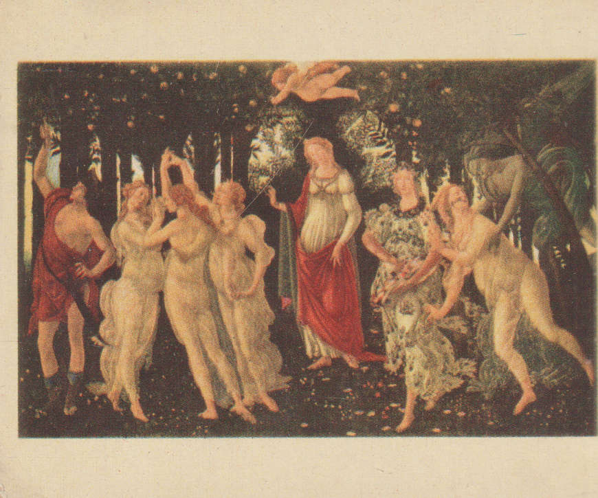 CIGARETTE CARD FAMOUS WORKS OF ART NO 6