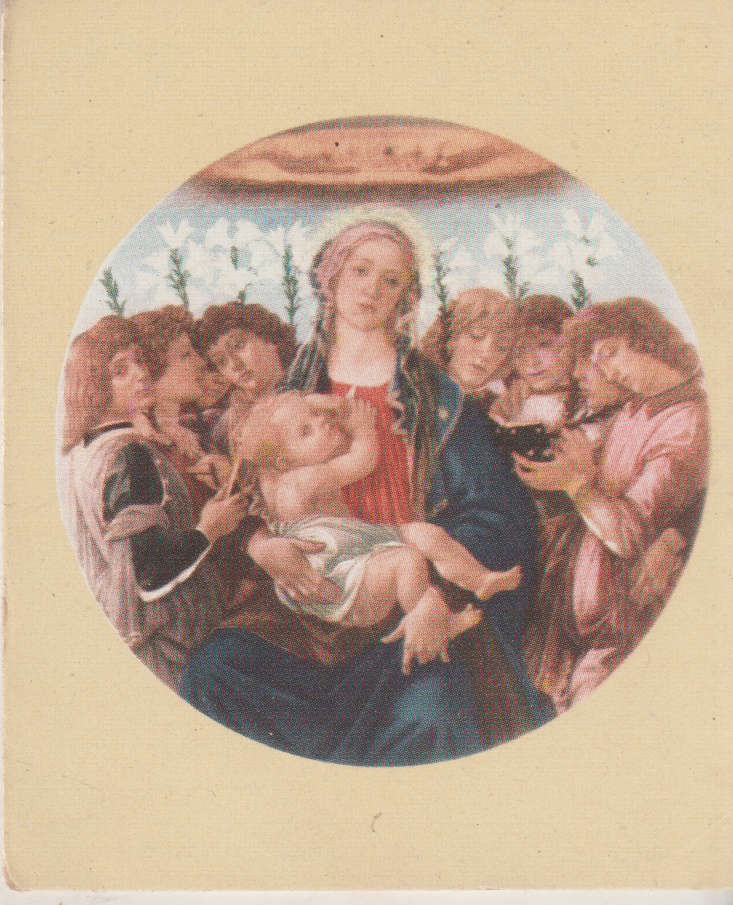 CIGARETTE CARD FAMOUS WORKS OF ART NO 7